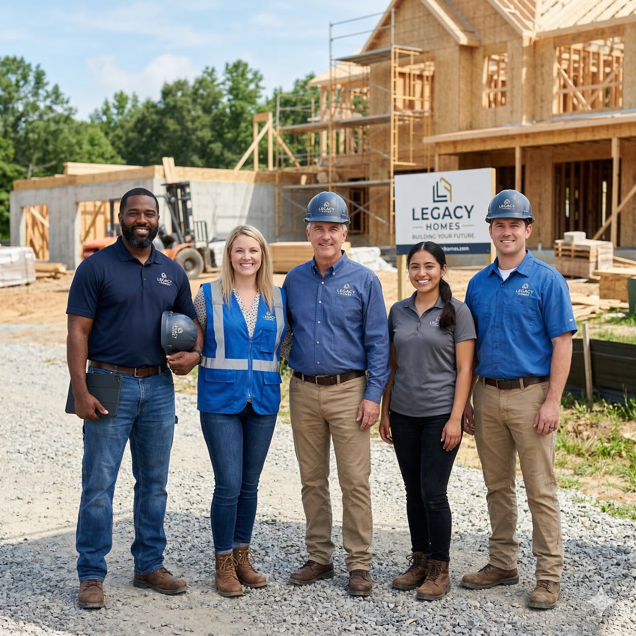 National Home Builder tracking lot conditions across multiple developments